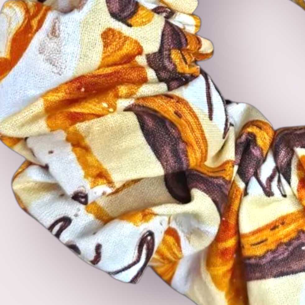 Warm Pastries Scrunchie