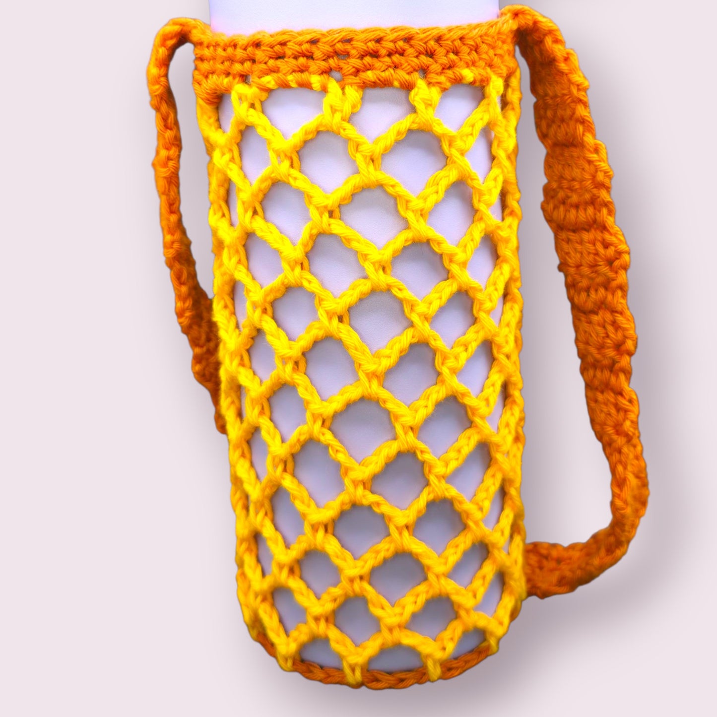 Pumpkin Yellow Bottle Bag