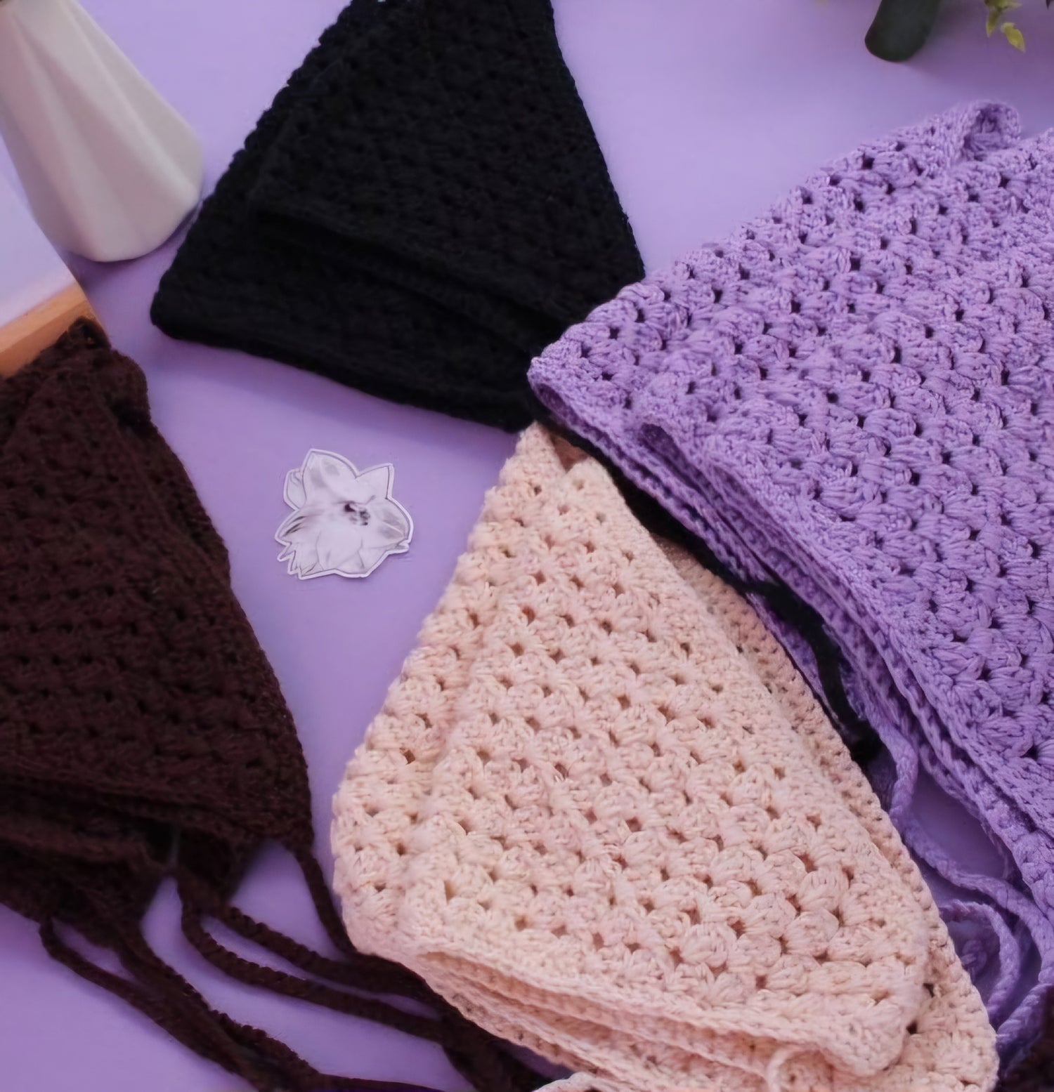 Crochet Bandanas