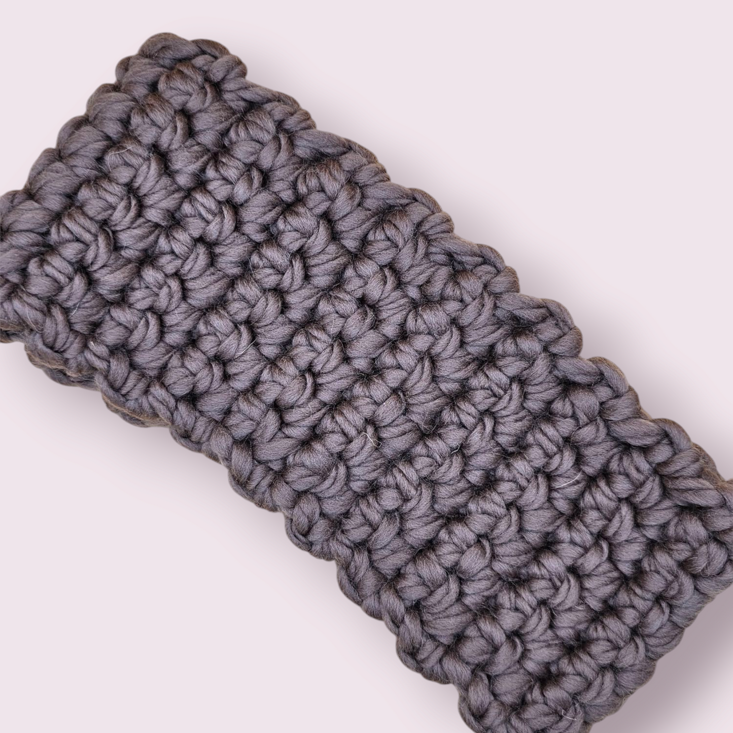 Wool Taupe Ear Warmer