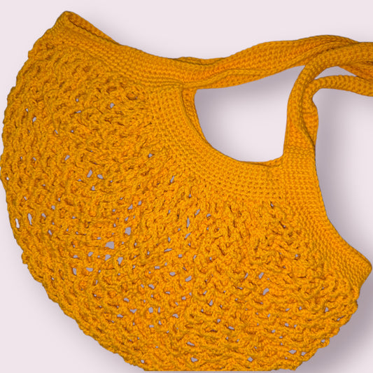 Sunshine Yellow Market Bag