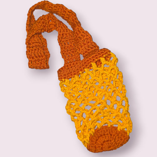 Pumpkin Yellow Bottle Bag