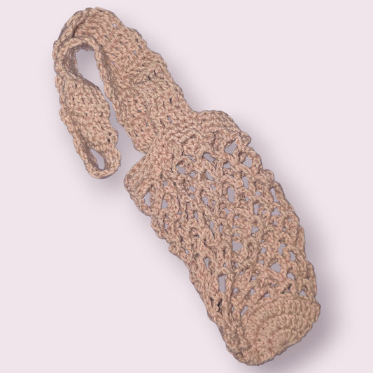 Dusty Rose Bottle Bag