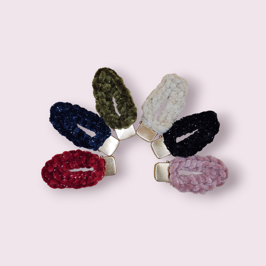 Velvet Mini Barrette